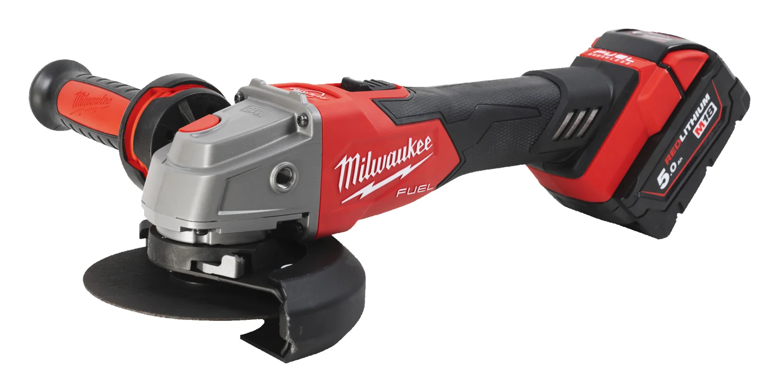 Кутова шліфувальна машина акумуляторна Milwaukee M18 FSAG125XB-502X (4933478430) - фото 4