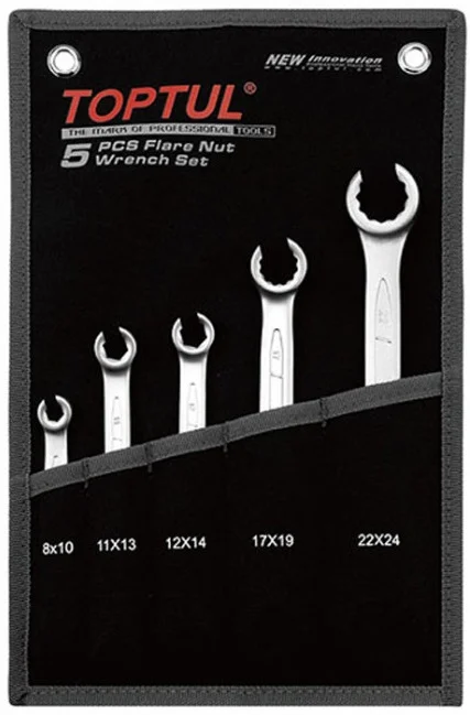 Набір ключів розвідних Toptul 8-24 мм 5 од. (GPAQ0502)