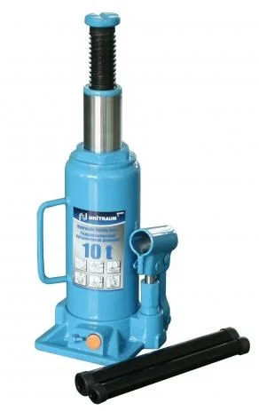 Домкрат гідравлічний пляшковий одноштоковий 10т Unitraum UN91004