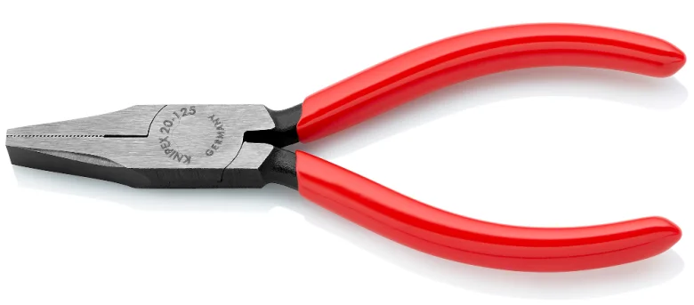 Плоскогубці з гладкими губками Knipex L=125 мм (20 01 125)