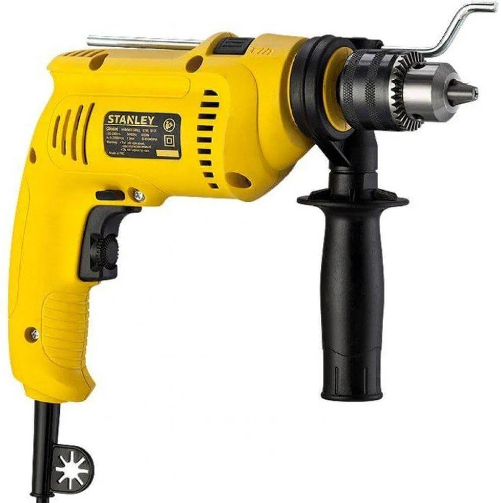 Дриль мережевий ударний Stanley SDH 600