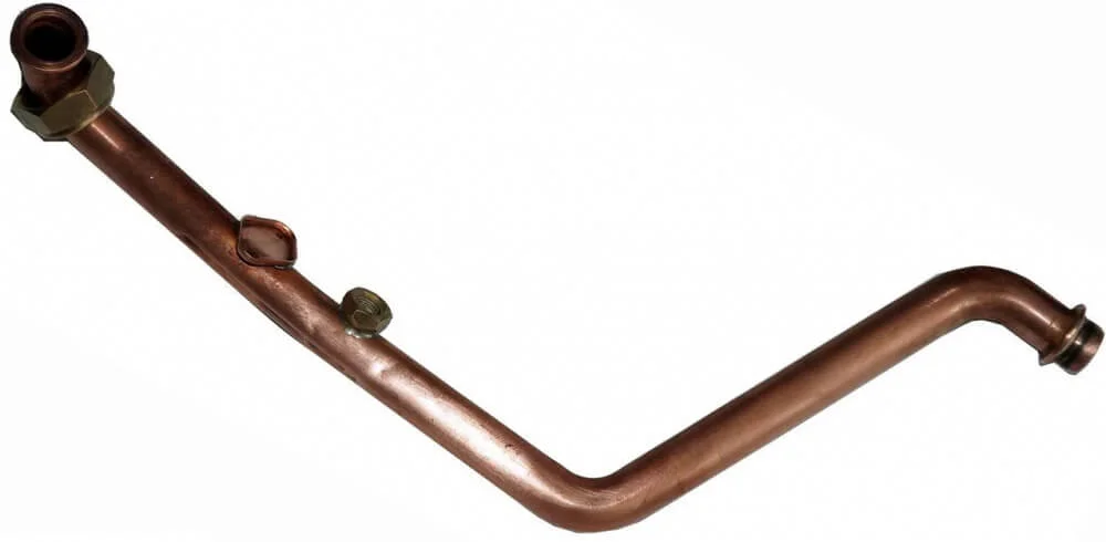 5653240 Трубка подачі на теплообмінник, триходовий клапан на газовий котел Baxi, Westen