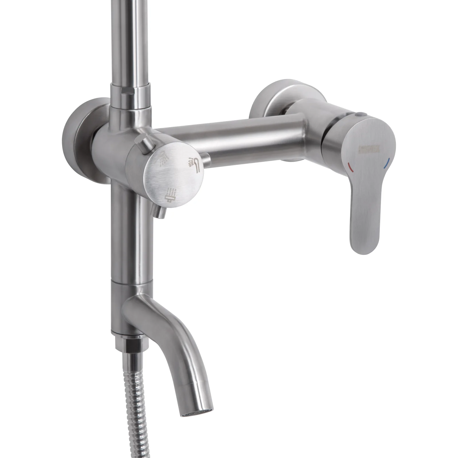Душевая система Brinex 1030 Никель - фото 3