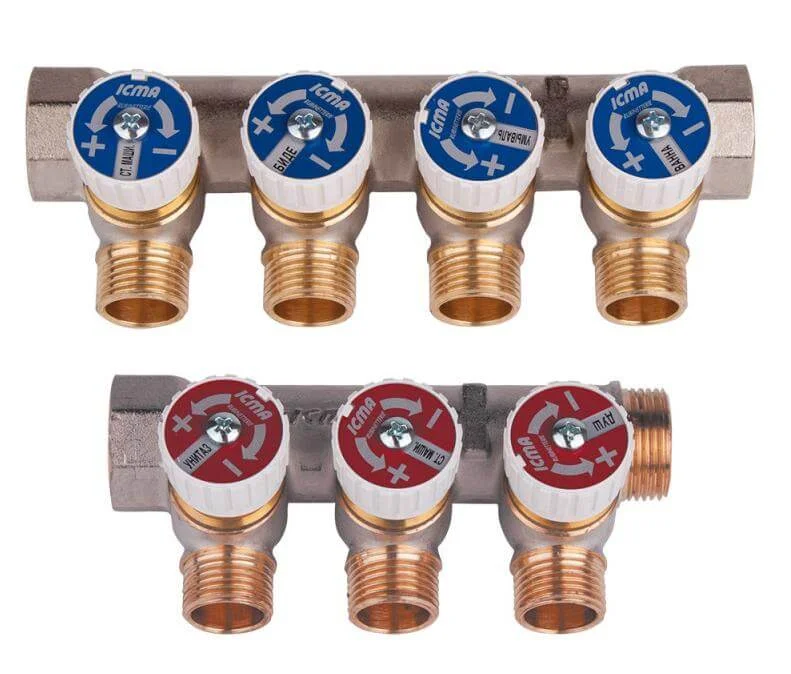 Колектор Icma 1" 2 виходи №227