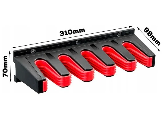 Панель для садових інструментів Kistenberg 58х39см + 4 лотки + 1 тримач для садового інструменту (KS-kit100)