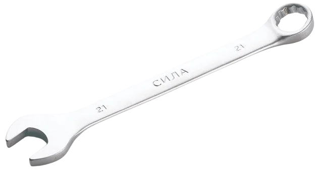 Ключ ріжково-накидний 21 мм Сила (201121)