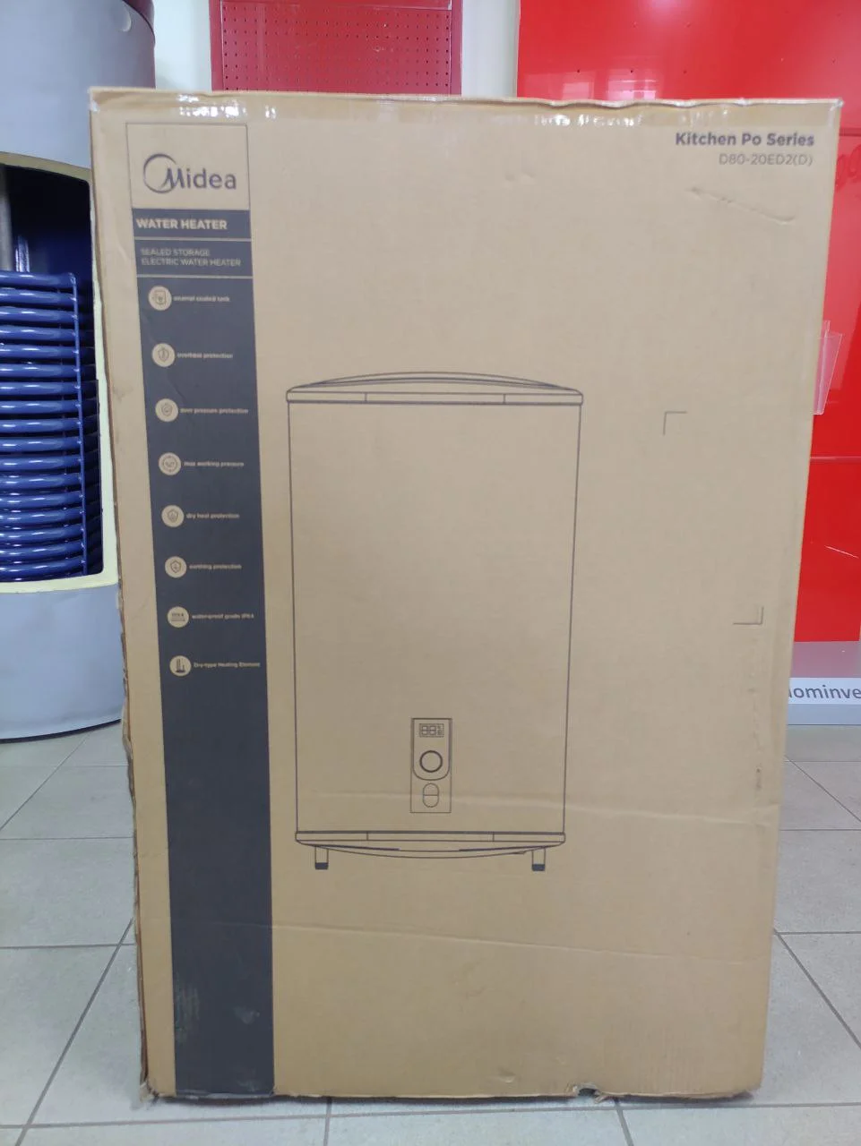 Электроводонагреватель Midea D80-20ED2 W - фото 8