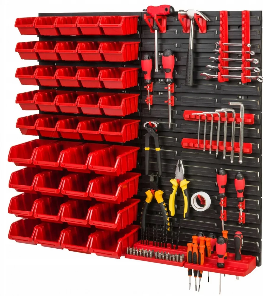 Панель для інструментів Kistenberg 78х78см + 41 лотків (MIX550)