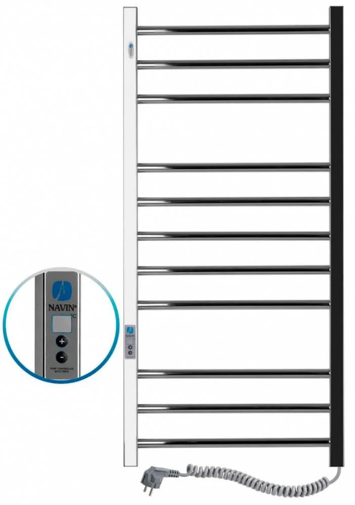 Рушникосушка електрична Navin Класік Квадро 500 х 1000 Digital нерж