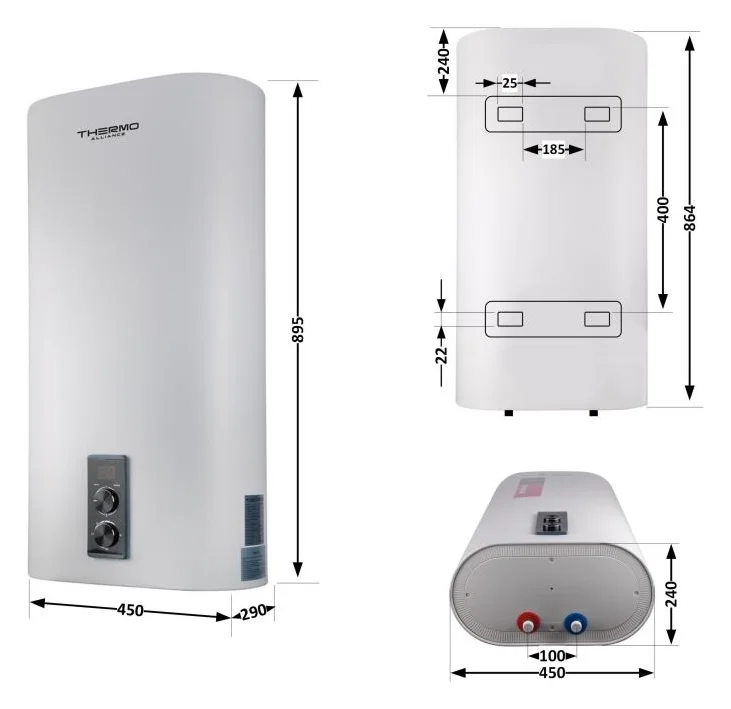 Водонагрівач, Бойлер Thermo Alliance DT50V20G(PD)-D/2 - фото 3