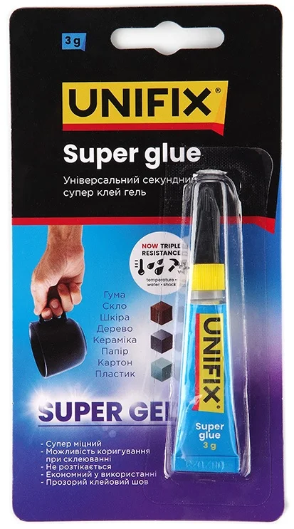 Супер клей гель 3 г Unifix (940004)