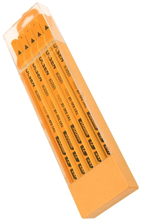 Полотно біметалеве для ножівки по металу 24T L=300мм 100 од. Tolsen (30065)