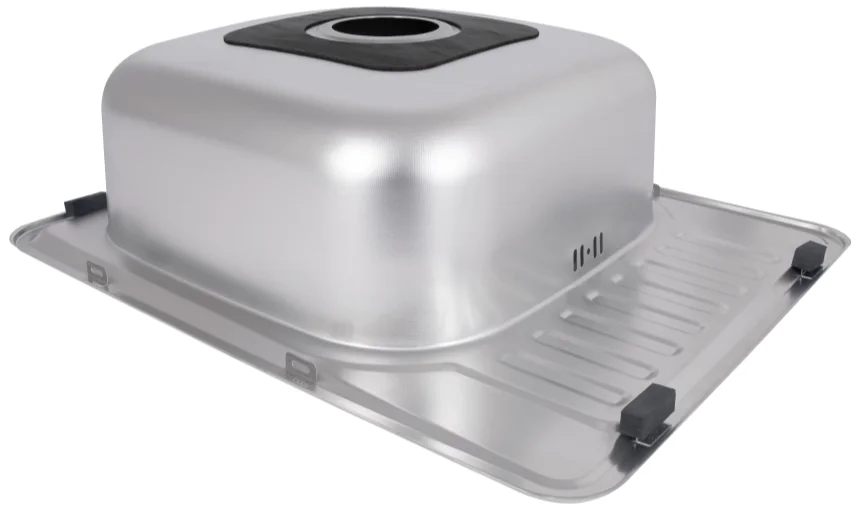 Кухонна мийка Brinex 5848 (Micro Decor) 0,8 мм