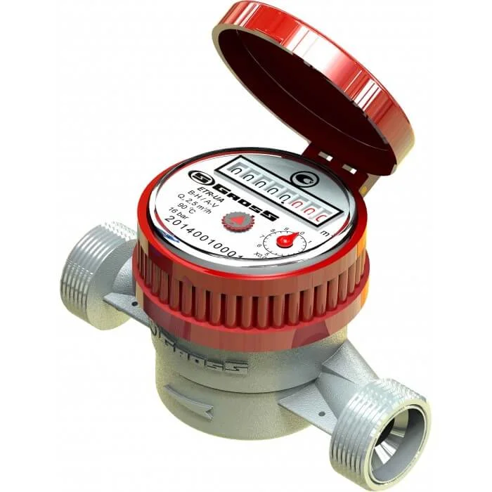 Лічильник води GROSS ETR-UA 15/110 гор.