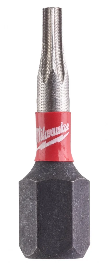 Бита Milwaukee Shockwave 1/4" L25мм TX8 (2шт) (4932471568)