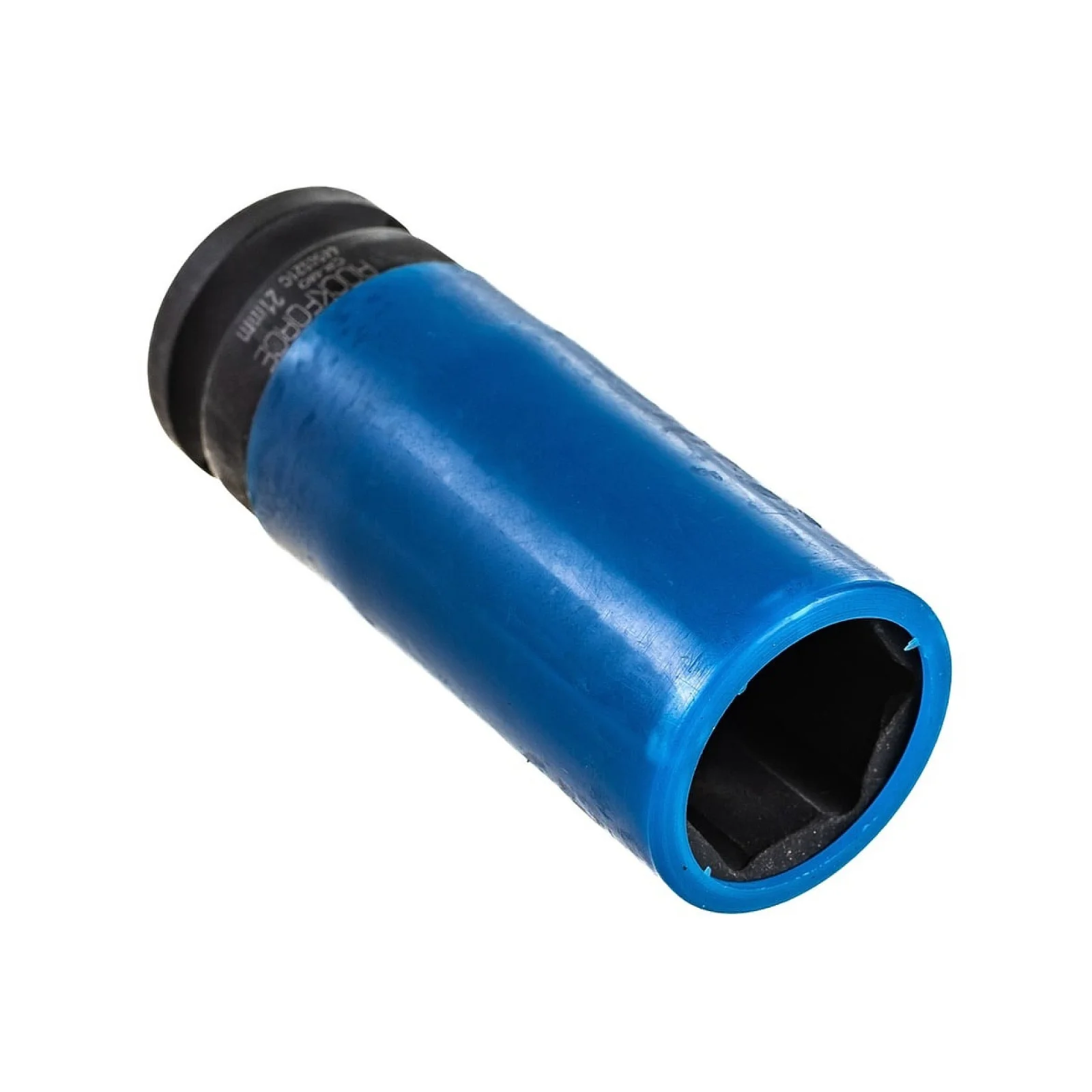 Ударна глибока торцева головка 6-гранна 21 мм 1/2" для литих дисків в захисному кожусі Forsage (F-4458521C)