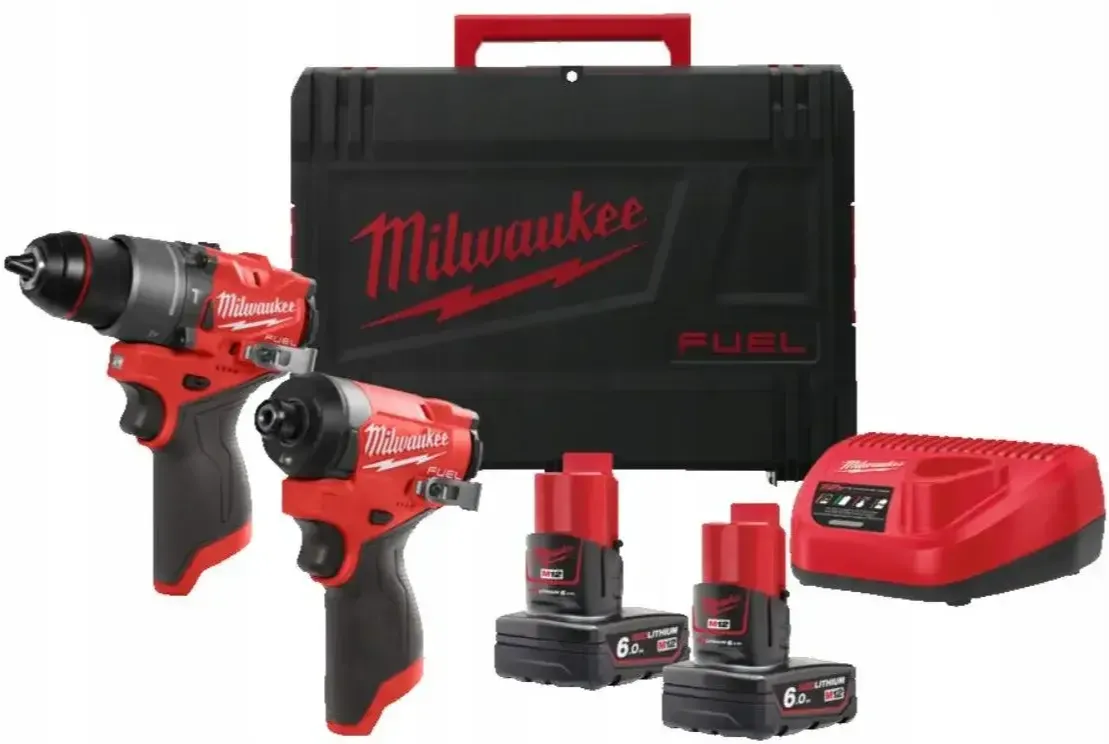 Набор аккумуляторных инструментов Milwaukee M12 FPP2A2-602X