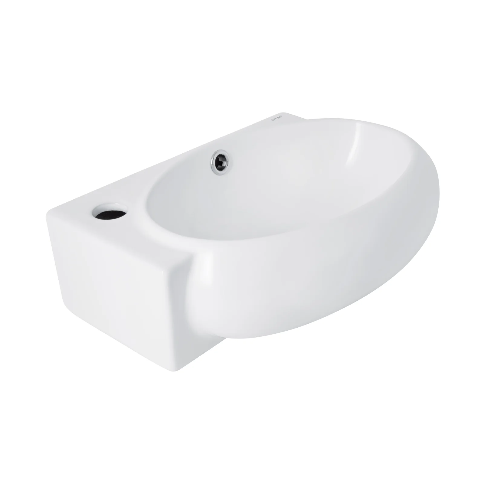 Раковина Qtap Leo L 430x285x160 Белый