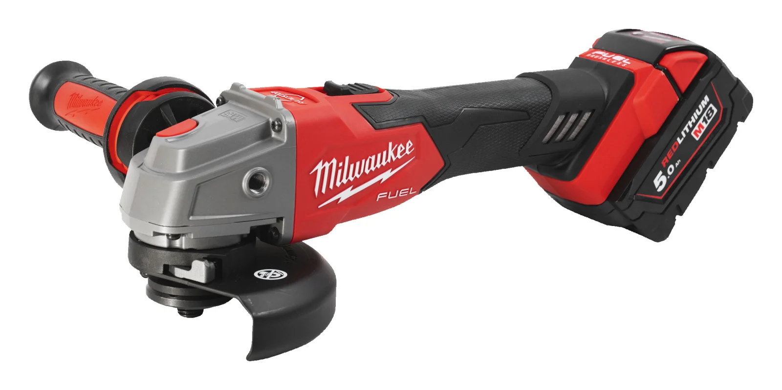 Кутова шліфувальна машина акумуляторна Milwaukee M18 FSAG125XB-502X (4933478430) - фото 5