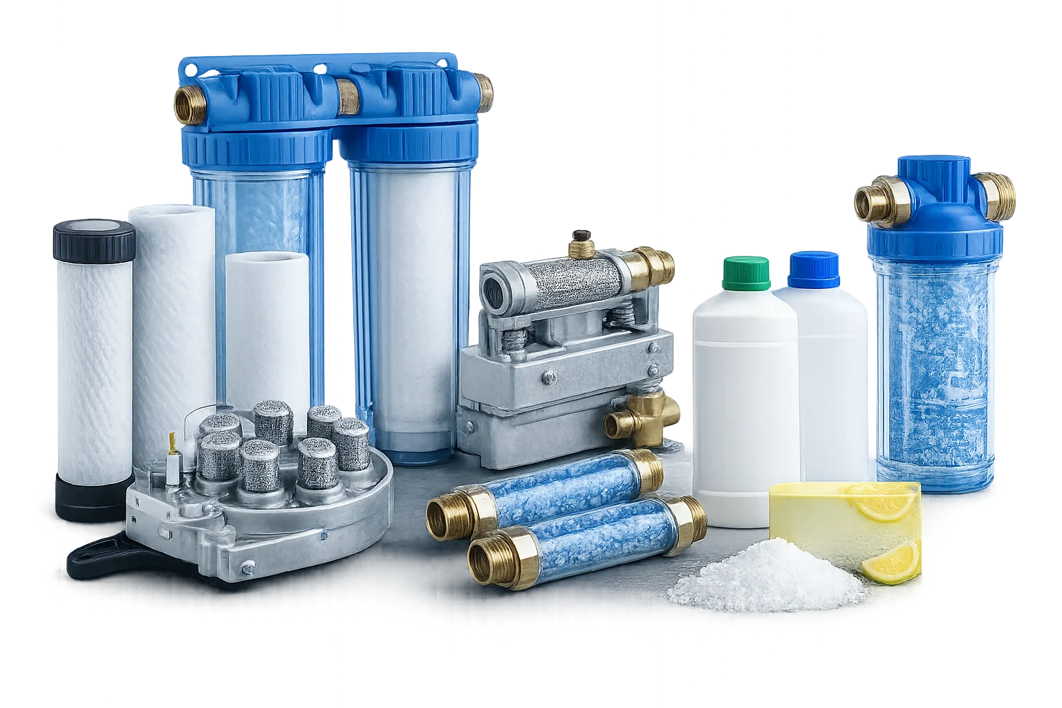 Фільтри та засоби від накипу