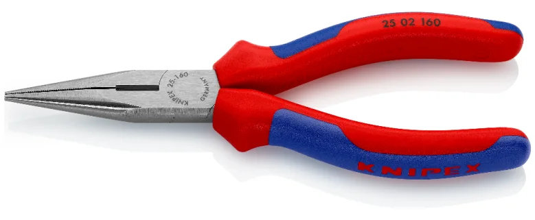 Плоскогубці з ріжучими крайками Knipex L=160 мм (25 02 160)