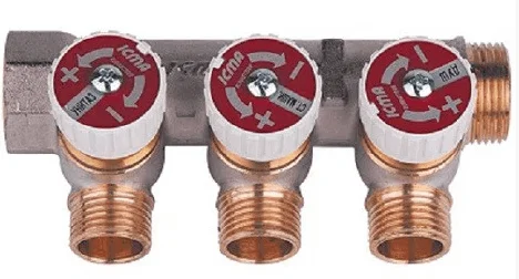 Колектор Icma 1" 3 виходи 87227PH06