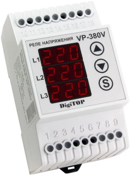Реле напруги DigiTOP VP-380V