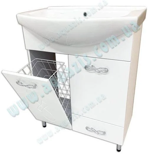 Тумба Аквазис Інфініті Т-4К з умивальником Ізео 75