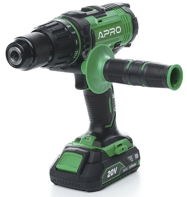 Дриль-шуруповерт акумуляторний ударний Apro 20HD2 (895032)