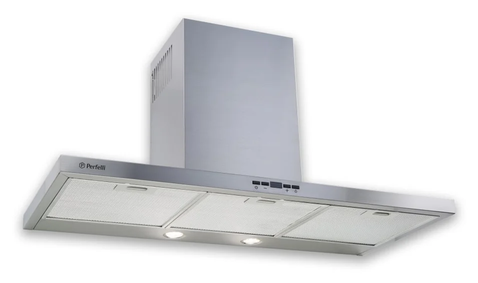 Витяжка кухонна Perfelli TET 9612 A 1000 LED сталь