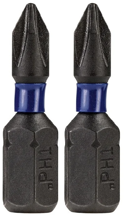 Біта Irwin Impact Pro 1/4" L25мм PZ1 2шт (IW6061409)