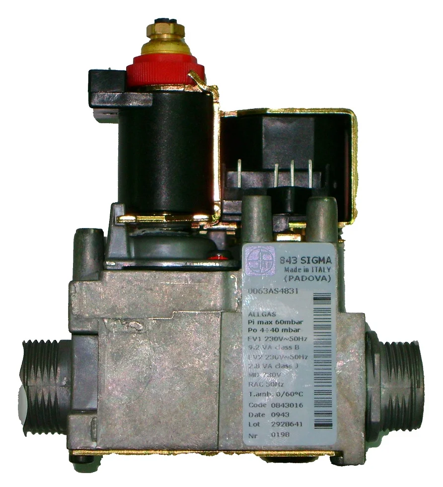 0.843.016 Газовий клапан 843 SIGMA для котлів