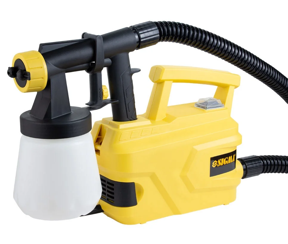Фарборозпилювач електричний HVLP 500Вт Ø2.6мм н/б 700мл Sigma (6816021)