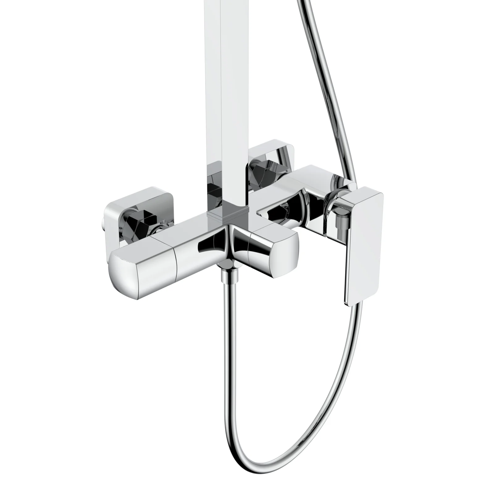 Душова система Qtap Capricorn 53103KNC Хром - фото 5