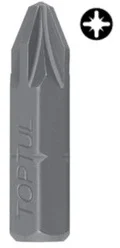 Біта Toptul 1/4" L25мм PZ2 (FSCA0802)