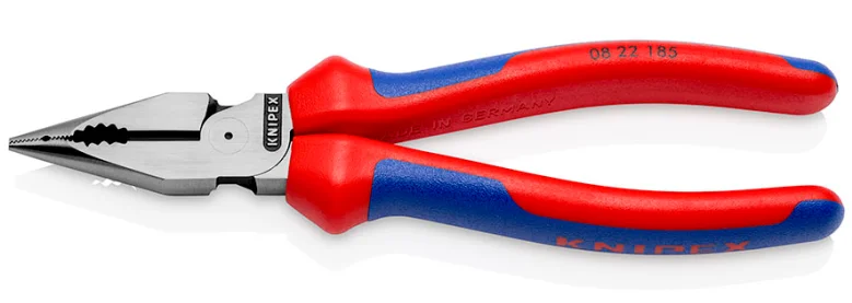 Пасатижі подовжені Knipex L=185 мм (08 22 185)