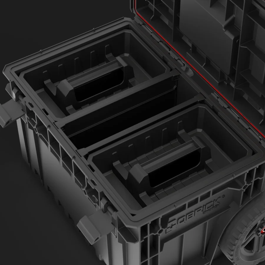 Ящик на колесах для инструментов Qbrick System ONE Cart 2.0 (SKRWQCOCCZAPG003) - фото 8