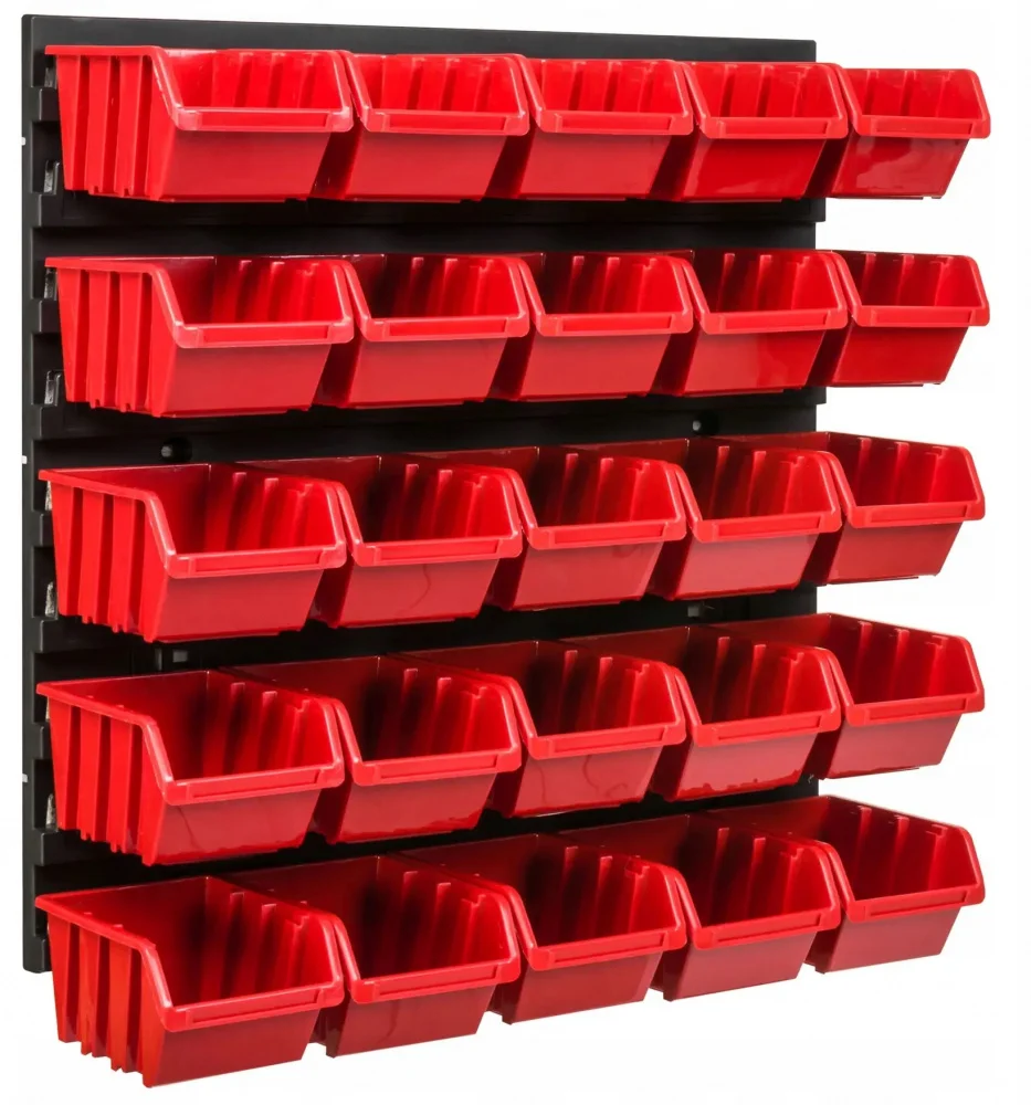 Панель з контейнерами Kistenberg 39х39см 25 лотків (MIX540)