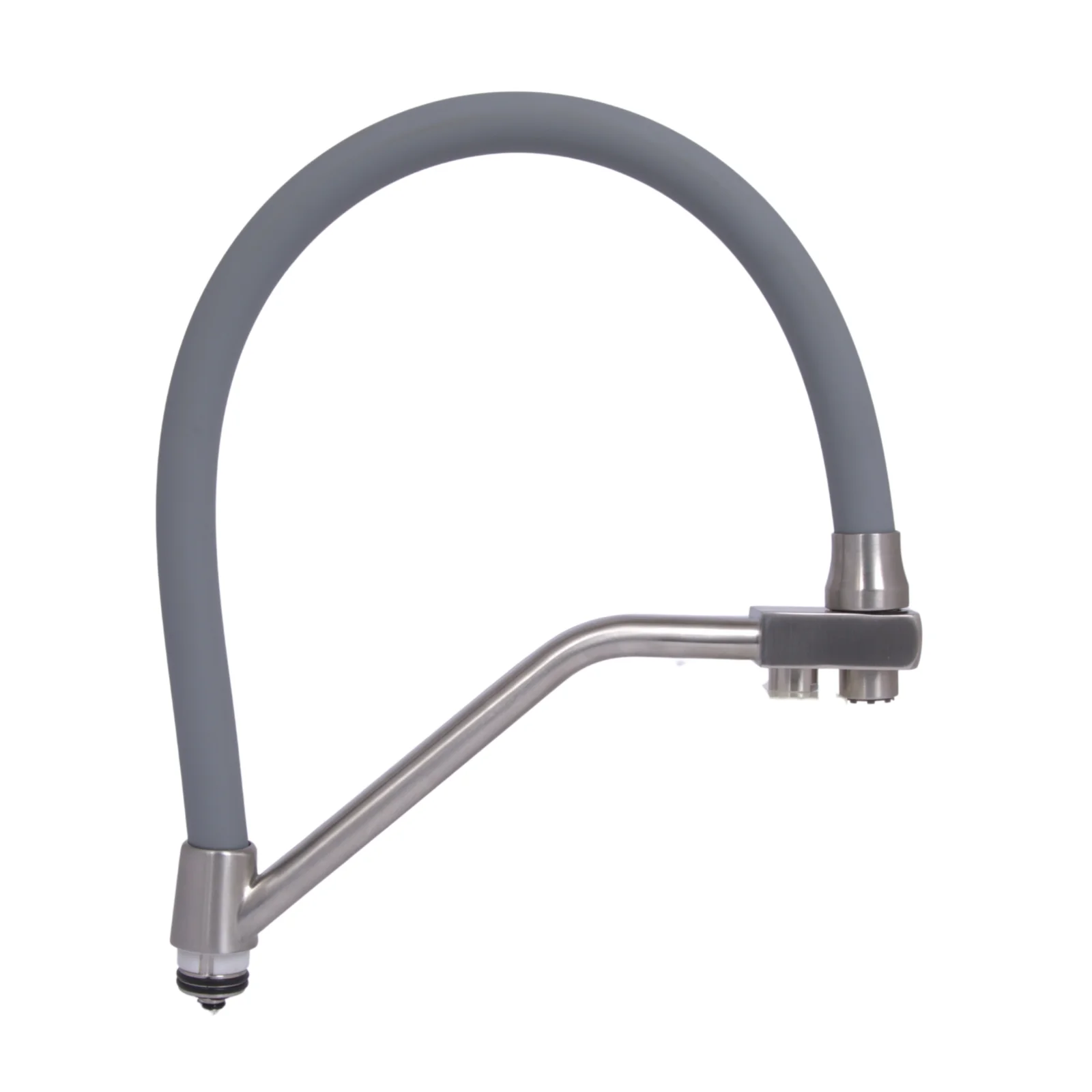 Вилив для змішувача Lidz Aria 020F3 Nickel/Grey