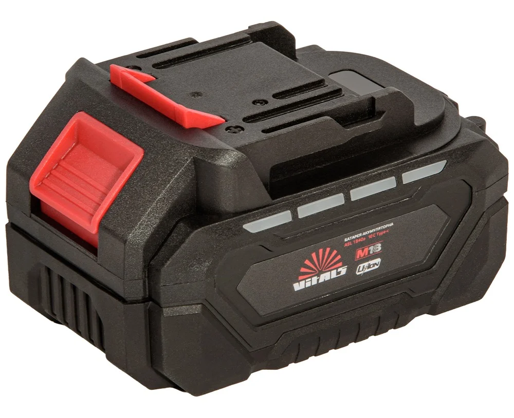 Акумулятор Vitals ASL 1840a 10C Type-C 18В 4.0 Аг