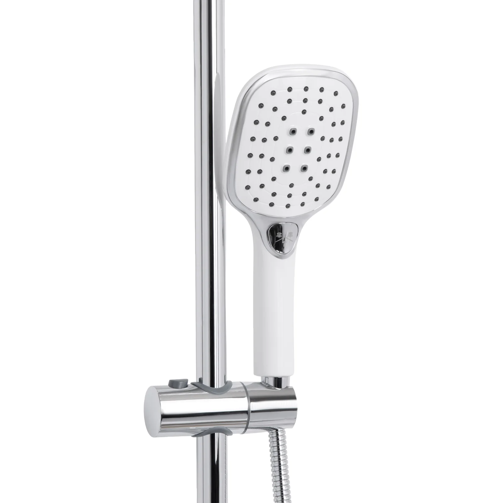 Душевая система Qtap Grand 1004 Хром / Белый - фото 6