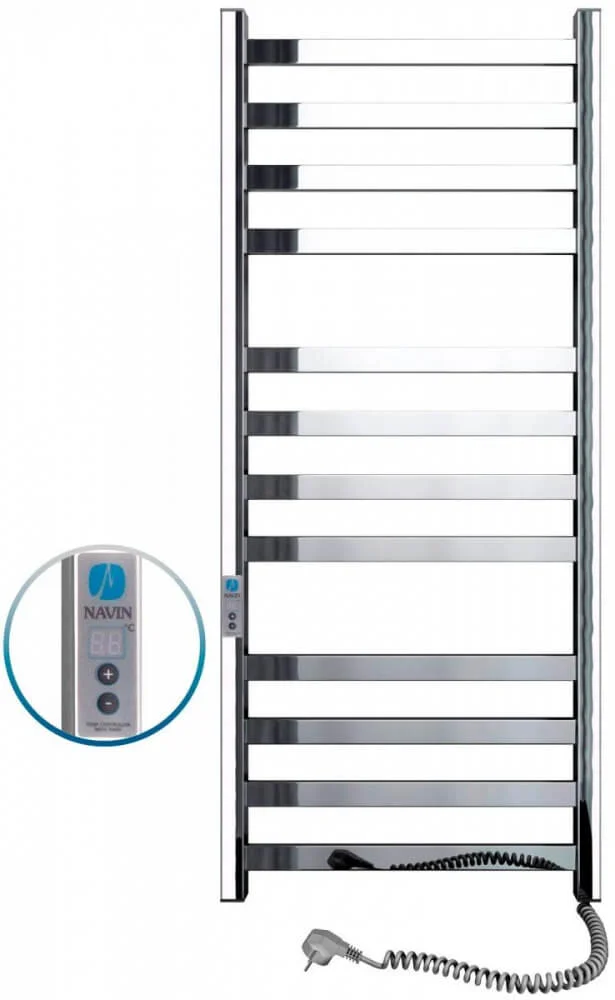 Рушникосушка електрична Navin Авангард 480 х 1200 Digital нерж