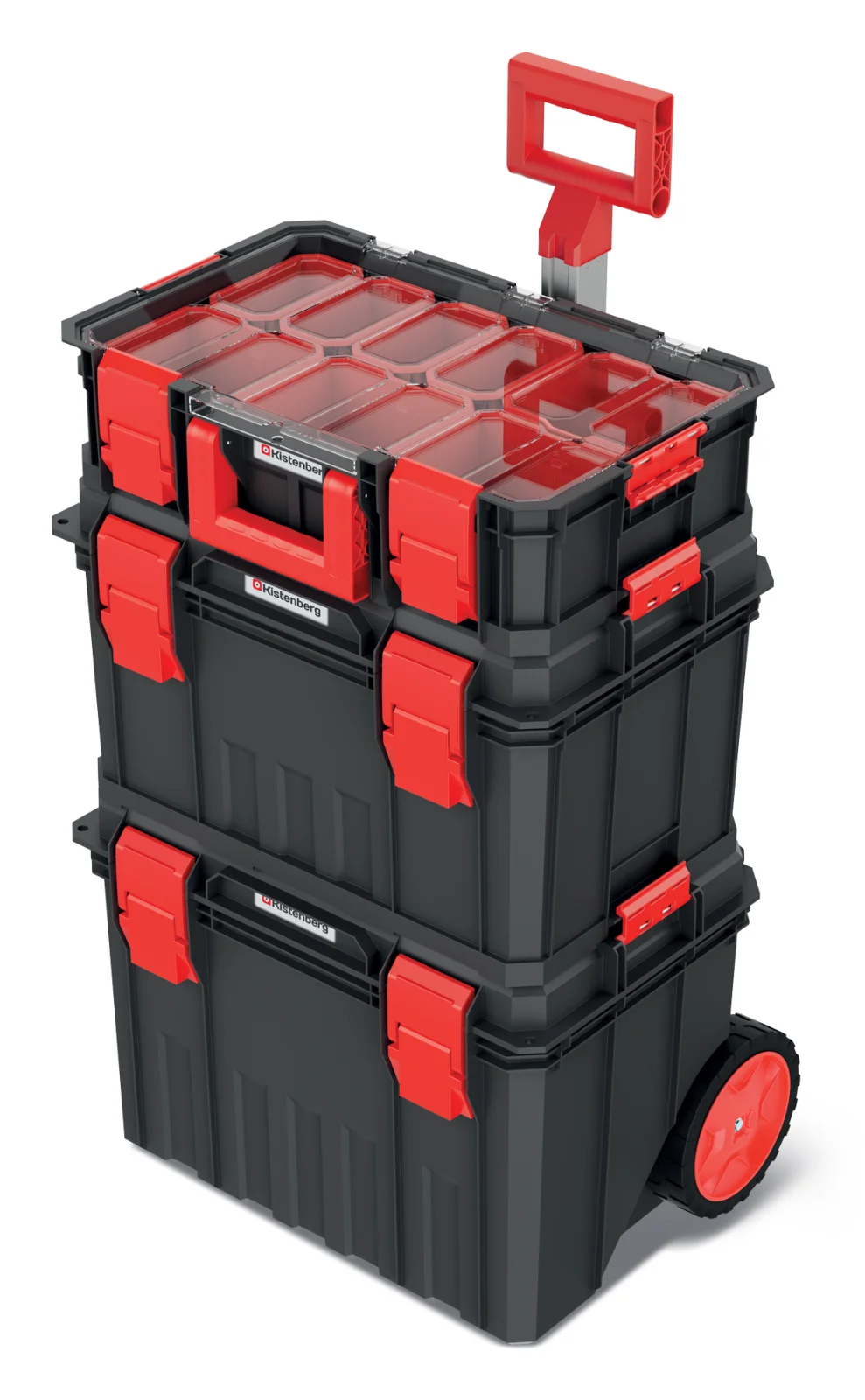 Набор ящиков для инструментов 4 в 1 Modular Solution Kistenberg (KMSS553585B) - фото 2