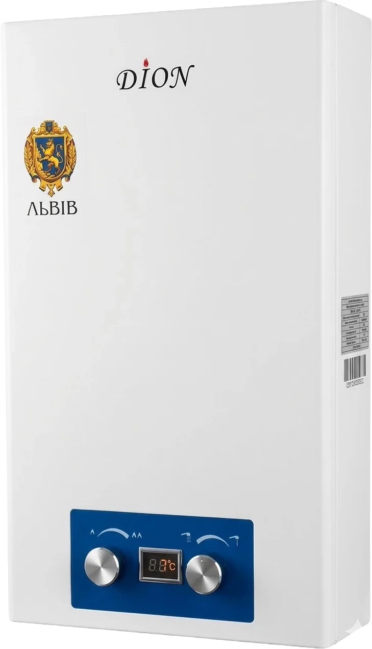Газовая колонка DION JSD 10 D турбо (белая)