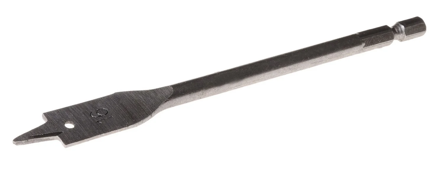 Перове свердло по дереву Ø 16 мм L152 мм з шестигранним хвостовиком 1/4" Granite (2-12-016)