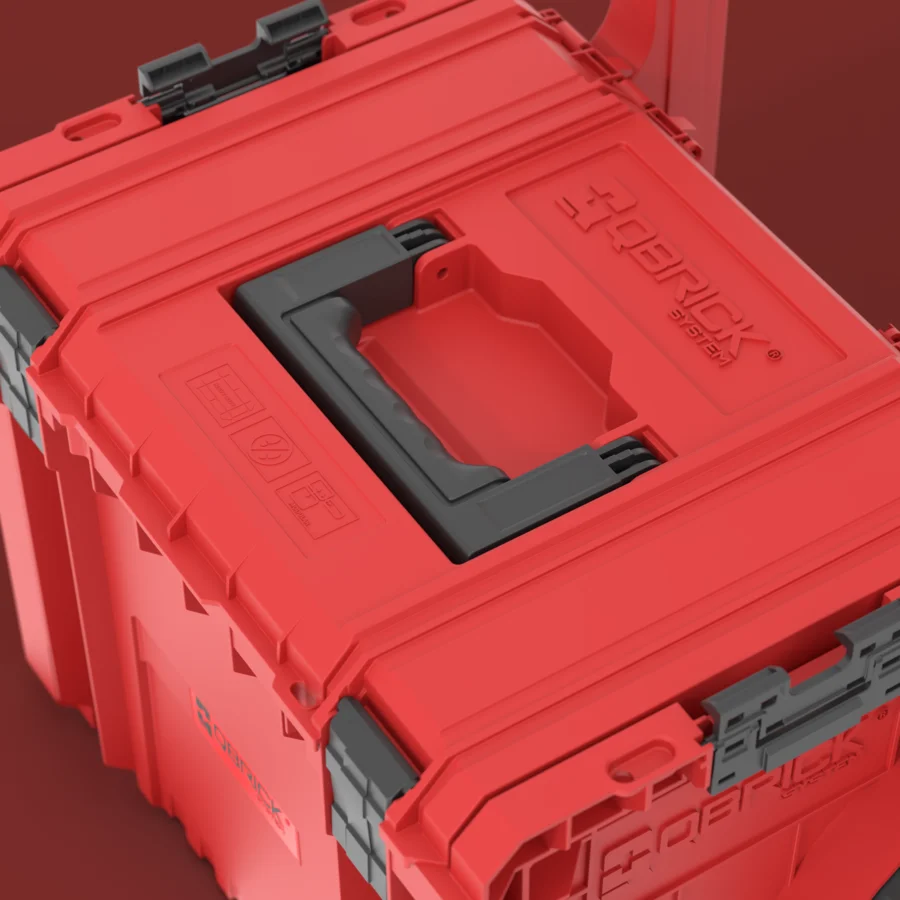 Ящик на колесах для инструментов Qbrick System PRO Cart 2.0 Plus Red Ultra HD Custom (SKRWQCPRO2PCCZEPG003) - фото 5