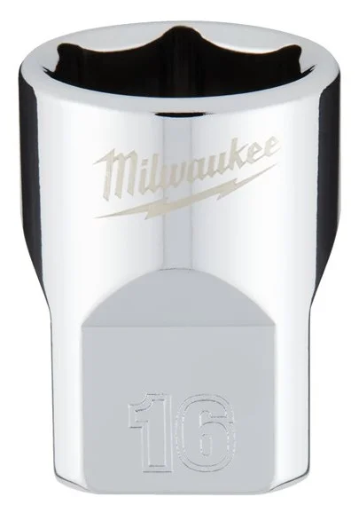 Головка Milwaukee 3/8" 16мм 6-гранна (4932478346)
