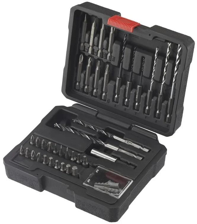 Набір свердел і біт із шестигранним з'єднанням Irwin (37 шт.) (IW3031513)