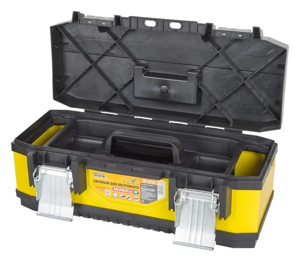 Ящик для инструментов металлический 18" 462х212х177 мм MasterTool 79-2918 - фото 2