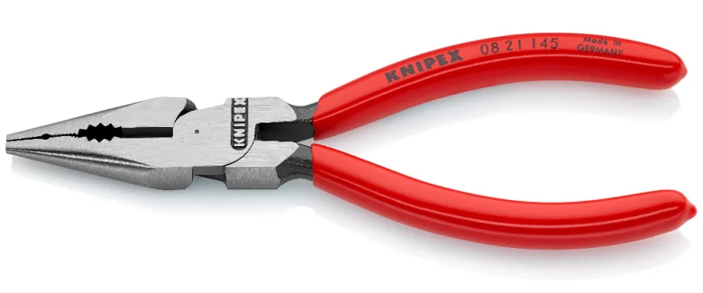 Пасатижі подовжені Knipex L=145 мм (08 21 145)